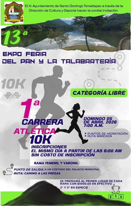 1ª Carrera Atlética 10K Expo Feria del Pan y la Talabartería