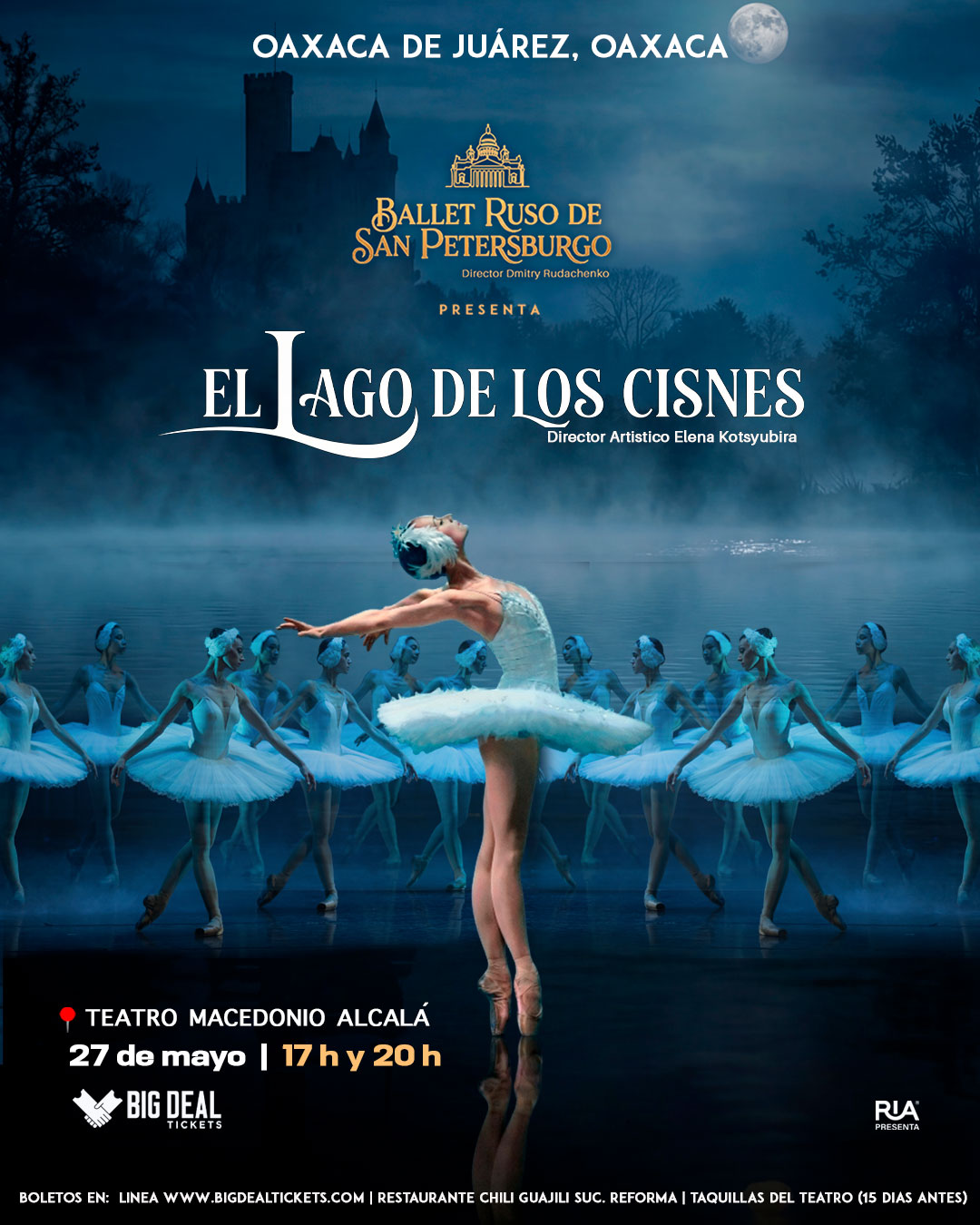 El Lago de los Cisnes - Ballet Ruso de San Petersburgo