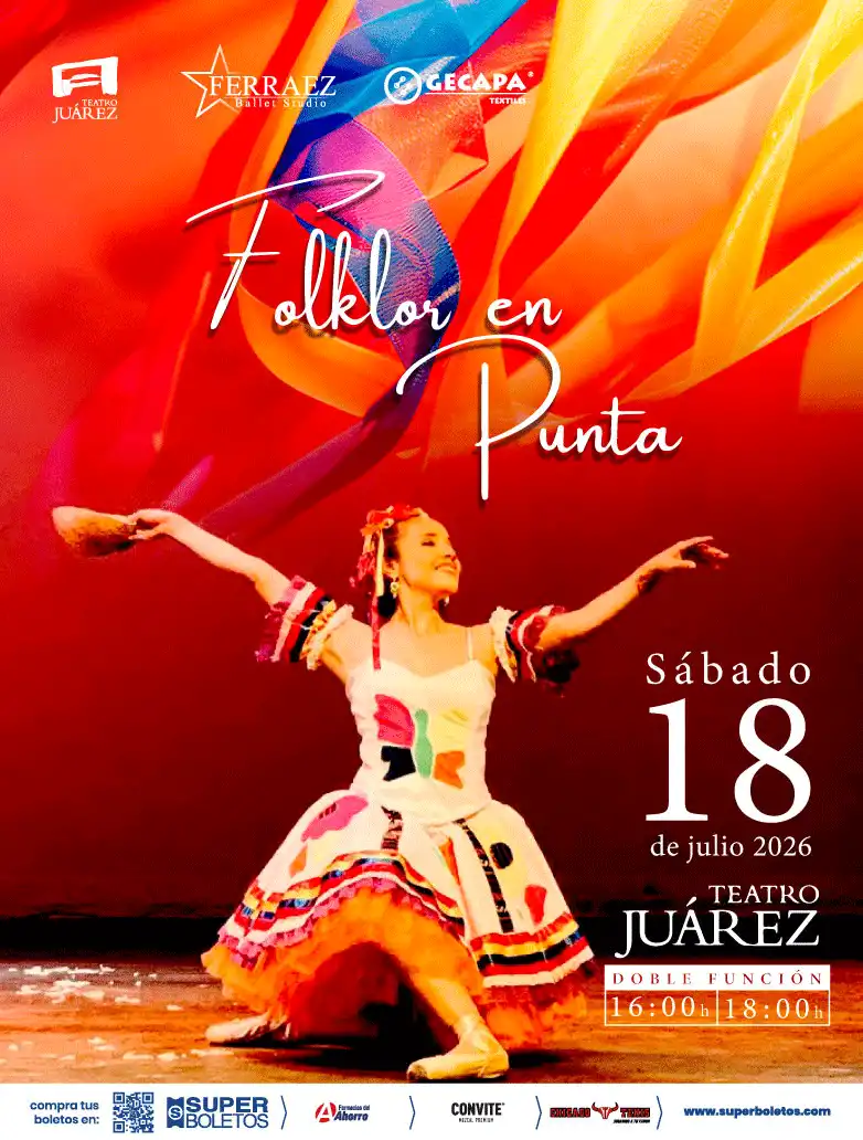Folklor en Punta 2026 en Oaxaca | Espectáculo de Danza en el Teatro Juárez