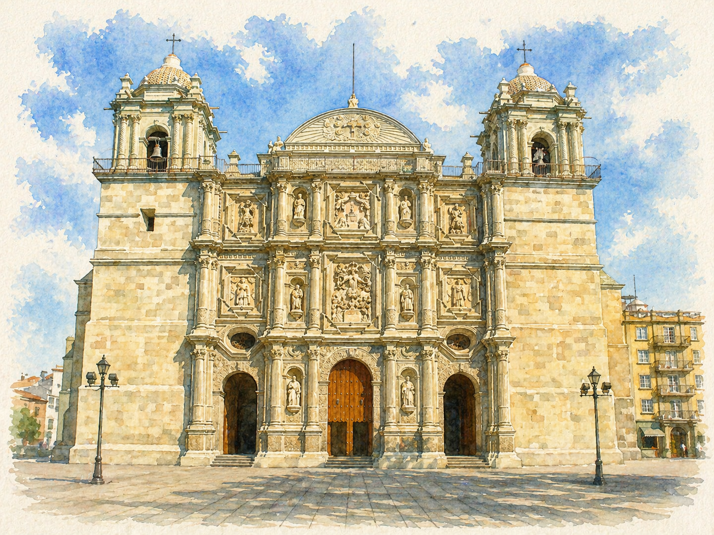 Catedral Metropolitana de Oaxaca Nuestra Señora de la Asunción