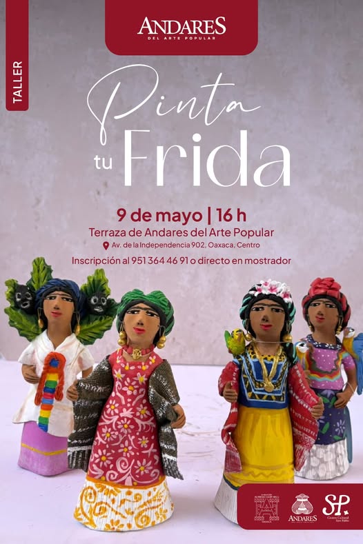 Taller de arte Frida Kahlo en Oaxaca 2026: crea tu escultura personalizada
