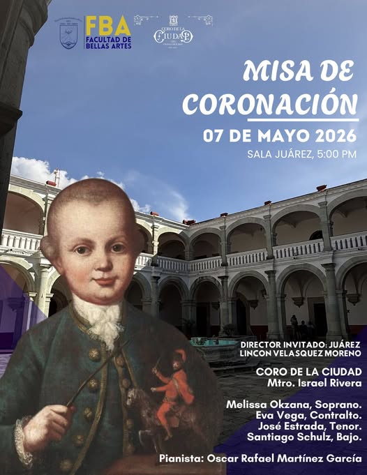 Misa de Coronación de Mozart en Oaxaca 2026: concierto gratuito en Sala Juárez